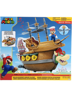 Jakks Pacific Super Mario Deluxe Bowser Airship 40429