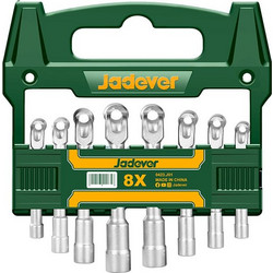 ΓΩΝΙΑΚΑ ΚΛΕΙΔΙΑ ΣΩΛΗΝΩΤΑ ΣΕΤ 8 ΤΕΜ JADEVER JDTH4208