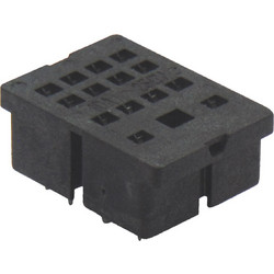 ΒΑΣΗ PCB 4P ΓΙΑ RELAY ΜΕΣΑΙΟ ΜΑΥΡΗ PT78604 TYC (ΣΕΤ ΜΕ 25)