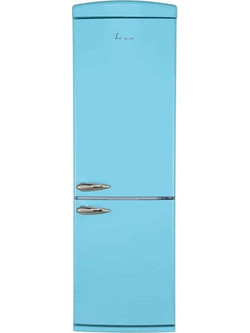 FRAM FC-VRR340BLF+ Retro Ψυγειοκαταψύκτης 341lt Υ190.1xΠ60.5xΒ68.1cm Μπλε