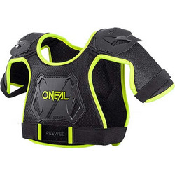 Προστασία Θώρακα Oneal Peewee Junior Μαύρο/Neon Κίτρινο