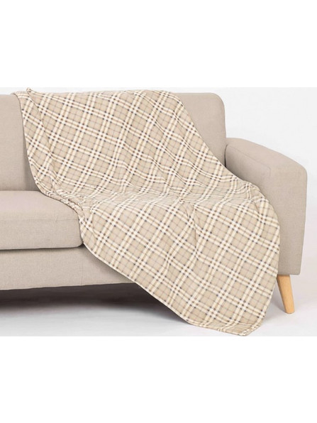 Κουβέρτα Fleece Πολύχρωμη Υπέρδιπλη 220x240cm ForHome 987555 - For Home