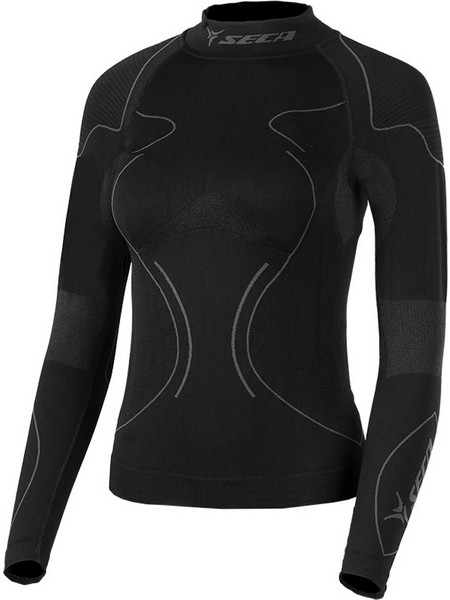 S-COOL THERMOACTIVE LONG SLEEVE LADY SECA BLACK 8SCS20DQ.00