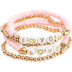 Great Pretenders βραχιόλια Pink Love