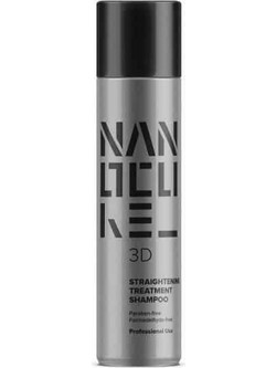 Keratin Nanocure 3D Straightening Treatment Σαμπουάν Κερατίνης για Φριζάρισμα για Λιπαρά Μαλλιά 500ml
