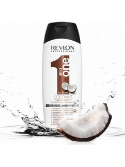 Revlon Uniq One All In One Conditioning Coconut Edition Σαμπουάν & Conditioner για Επανόρθωση 300ml