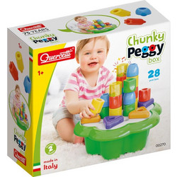 Quercetti Τουβλάκια Chunky Peggy Box 28τμχ (1+ ετών) 00270