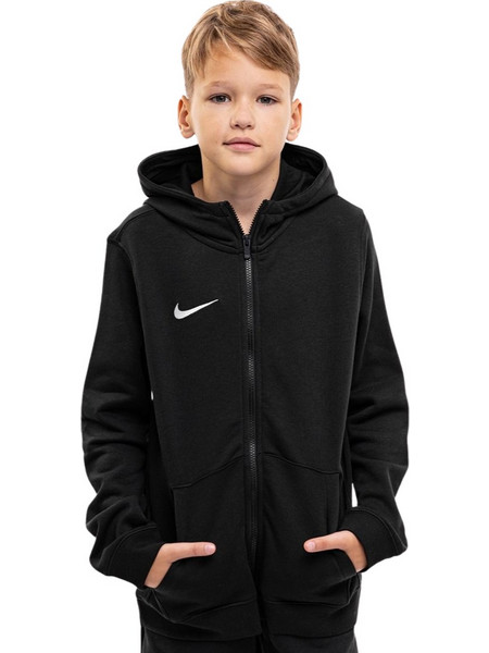 Nike Park 20 Παιδική Ζακέτα Fleece με Κουκούλα και Φερμουάρ Μαύρη CW6891-010