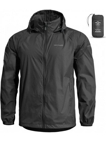 ΑΔΙΑΒΡΟΧΟ ΤΖΑΚΕΤ CLOUDBURST PACKABLE MEN RAIN JACKET PENTAGON ΜΑΥΡΟ K07019-01