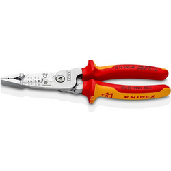 Knipex - Πολυλειτουργικός Απογυμνωτής - Κόφτης καλωδίων & Πένσα 1000V 200mm (1376200ME)
