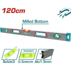 TOTAL ΕΠΑΓΓ. ΑΛΦΑΔΙ ΑΛΟΥΜΙΝΙΟΥ ΜΑΓΝΗΤΙΚΟ 120cm (TMT212028M)