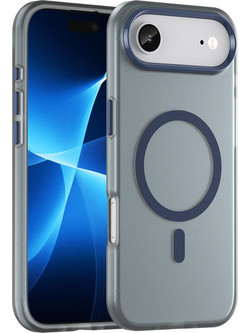 Magnetic Abrasive iPhone 17 Air Case Compatible with MagSafe - Matte Blue