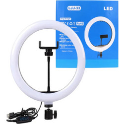 Ring Light LED Selfie 33cm Με USB Plug & Play LJJ-33