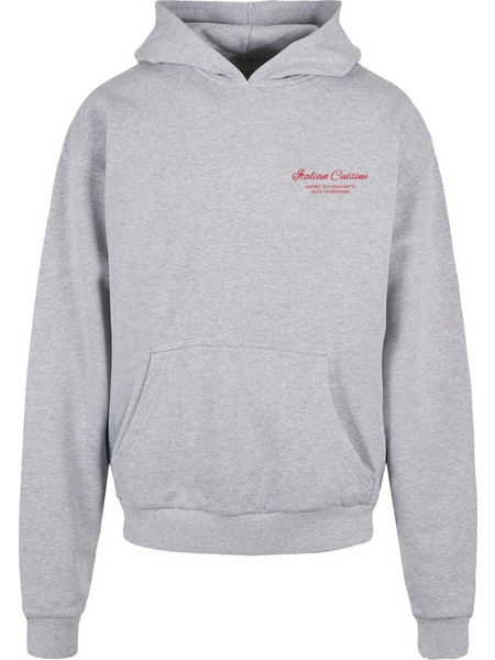 Al Dente Per Favore Oversized Hoody grey