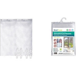 KMT Style Σίτα Παραθύρου Σταθερή 130x150cm Λευκό