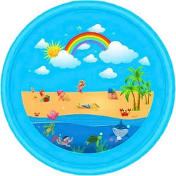 Spray Kids Παιδική Πισίνα Φουσκωτή Μπλε 172x172εκ