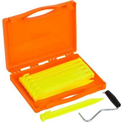 Πασαλάκια με εξολκέα σε θήκη Vango Bolt Plastic Peg Set 22cm x 12