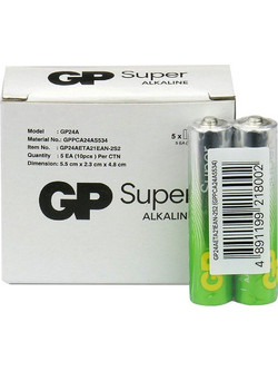 Gp Super Alkaline AAA 10τμχ