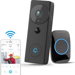 AXRED DB-100 Έξυπνο Ασύρματο Κουδούνι Πόρτας WIFI 2.4G με Κάμερα (3MP)