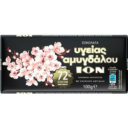 ION Σοκολάτα Υγείας Αμυγδάλου 100g