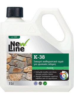 New Line Κ-38 Καθαριστικό Δαπέδων Κατάλληλο για Πέτρα 1lt 90008
