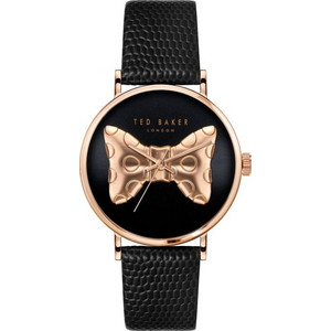 Ted Baker Ανδρικό Ρολόι Χρονογράφος με Μαύρο Δερμάτινο Λουράκι BKPCSS301 Ted Baker Ανδρικό Ρολόι Χρονογράφος με Μαύρο Δερμάτινο Λουράκι BKPCSS301