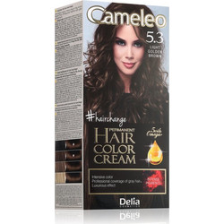 Delia Cameleo Omega 5.3 Light Golden Brown Μόνιμη Βαφή Μαλλιών