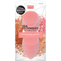 Real Techniques By Sam & Nic Sponge Miracle Powder Sponge (2 pcs)