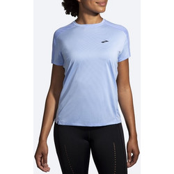 Brooks Sprint Free Short Sleeve 2.0 Γυναικείο Αθλητικό T-Shirt Γαλάζιο 22161340-405