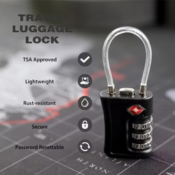 Κλειδαριά Αποσκευών TSA My Choice 1020157 Μαύρο