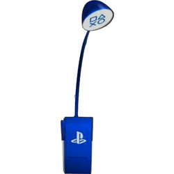 Paladone Playstation Φωτιστικό Γραφείου LED με Εύκαμπτο Βραχίονα και Κλιπ σε Μπλε Χρώμα