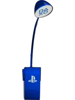 Paladone Playstation Φωτιστικό Γραφείου LED με Εύκαμπτο Βραχίονα και Κλιπ σε Μπλε Χρώμα