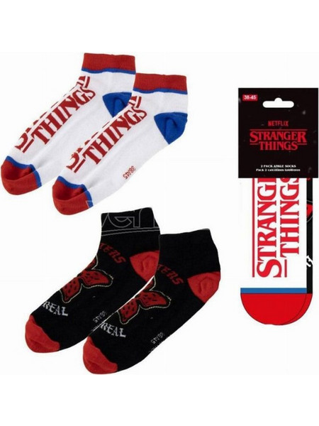 Stranger Things - 2-Pack Κοντές Κάλτσες (Μέγεθος 38-45)