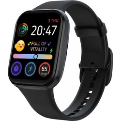 Smartwatch Q23pro - Μαύρη κάσα / Μαύρο λουρί σιλικόνης