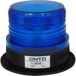 Φάρος Strobe LED 230V AC IP40 C-5095 BLUE 127X96mm Μπλέ CNTD
