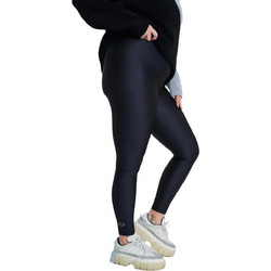 PCP Amaryllis Shiny Curvy Γυναικείο Κολάν Μακρύ Μαύρο