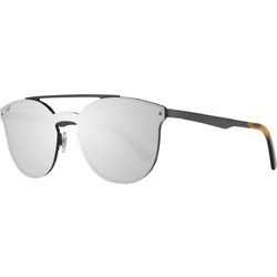 Web WE0190 09C Γυαλιά Ηλίου Aviator Μεταλλικά Γκρι με Γκρι Καθρέπτη Φακό