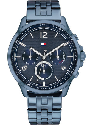 Tommy Hilfiger Harper Γυναικείο Ρολόι Χρονογράφος με Μπλε Μεταλλικό Μπρασελέ 1782227