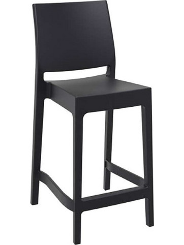 MAYA 65εκ. ΣΚΑΜΠΟ BLACK ΠΟΛ/ΝΙΟΥ 44Χ50Χ98εκ. SIESTA 20.0384