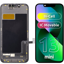Μονάδα Οθόνης LCD ZY για Apple iPhone 13 mini, Έκδοση In-Cell IC, Μαύρο