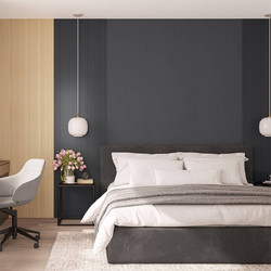 Estiatherm 3D Πάνελ τοίχου VILO MPC XL Deep Grey, 2650 x 600 x 8mm