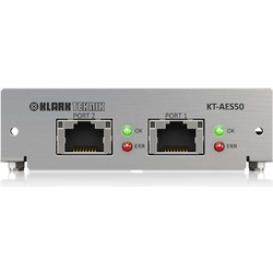 Klark Teknik KT-AES50 Μονάδα δικτύου με έως και 48 αμφίδρομα κανάλια - KLARK TEKNIK