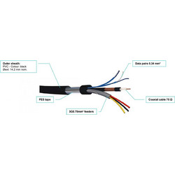CAE GROUPE S2CEB KX6-375P2 POWER + 2 x AUDIO or DATA + VIDEO Καλώδιο ήχου - εικόνας - ρεύματος - S2CEB by CAE Groupe