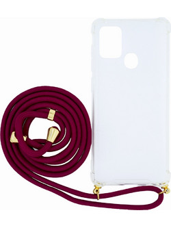 Θήκη Goospery Strap Case για Samsung Galaxy SM-A217F A21s Μπορντώ