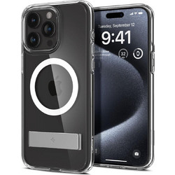 Spigen Ultra Hybrid S MagSafe Back Cover Crystal Clear (iPhone 15 Pro)