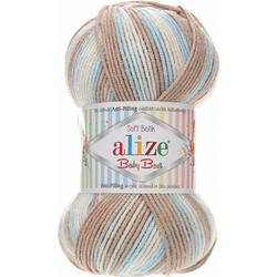 Alize Νήμα Πλεξίματος Ακρυλικό BABY BEST 240m 100gr ΚΑΦΕ