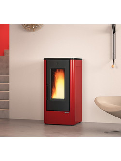 La Nordica Extraflame Dahiana 5.0 10kw Σόμπα Pellet Αεραγωγών Αερόθερμη 10kW