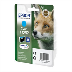 Epson T1282 Cyan Μελάνι Εκτυπωτή Inkjet C13T128240