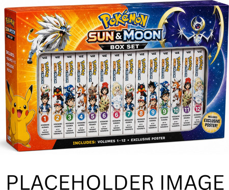 Pokemon Sun & Moon Box Set (Volumes 1-12)