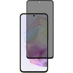 Privacy Tempered Glass / Τζαμάκι Προστασίας Full Glue για Samsung Galaxy A37 - Φιμέ Μαύρο